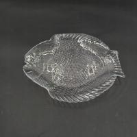 RYBA PATERA TALERZ SZKLANA VINTAGE RETRO