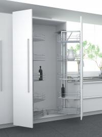 Konstrukcja wysuwna boczna maxi do szafki 450mm lub frontu 414mm