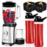 BLENDER KIELICHOWY 4w1 ZEEGMA МИКСЕР КОФЕМОЛКА 1050 ВТ