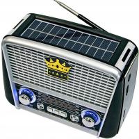 RADIO SOLARNE PRZENOŚNE RETRO AKUMULATOR SOLAR USB bluetooth czysto gra lat