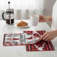 2-pak Ręczniki Ściereczki Kuchenne Świąteczne Wzór Chłonne 40x58 Zestaw