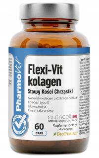 PharmoVit KOLAGEN Flexi-Vit GLUKOZAMINA siarka MSM