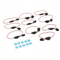 Mini Adapter AMP Rozgałęźnik Podwójny Uchwyt Adaptera Obwodu do Samochodu