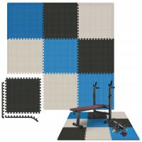 Защита пола прочный коврик головоломка для тренажерного зала фитнес оборудование 9шт