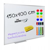 Доска белая магнитная с подсветкой 150x100cm