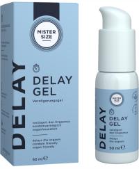 MISTER SIZE Delay 50 ml Żel Opóźniający WYDŁUŻONY STOSUNEK efekt chłodzenia