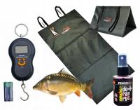 MATA KARPIOWA SKŁADANA Z MIARKĄ 95 x 48 + WAGA do 50 kg + ODKAŻACZ ZESTAW