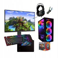 Zestaw komputerowy Ryzen 5 3400G 32 GB RAM 1 TB SSD NVMe Windows 11