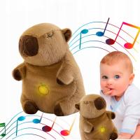 KAPIBARA Oddychająca PRZYTULANKA MASKOTKA SZUMIĄCA USPOKAJACZ MIŚ 30 cm