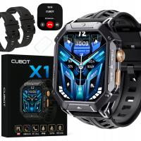 SMARTWATCH мужские часы CUBOT X1 AMOLED разговоры бронированный водонепроницаемый RU
