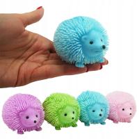 Сжимающий сенсорный антистрессовый язык ежик сжимающий мягкий светящийся