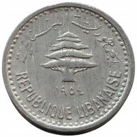 47841. Liban, 5 piastrów, 1954r.