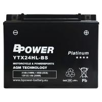 BPower Platinum AGM YTX24HL-BS 12V 21Ah 350A