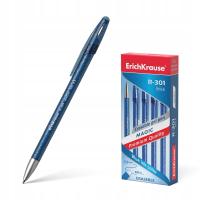 Długopis żelowy zmazywalny ErichKrause R-301 Magic Gel 0,5 niebieski 12 szt