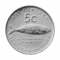 [R102] Namibia 5 centów 2000 UNC