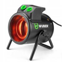 NAGRZEWNICA ELEKTRYCZNA 3000W TERMOSTAT MOCNA FARELKA 3KW GRZEJNIK DMUCHAWA