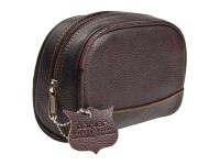 Parker Мужская Дорожная Косметичка 100% Кожа