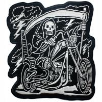 Патч A-PRO Chopper Жнец коса череп 12x11cm