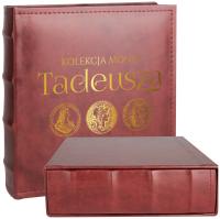 KLASER Album na monety NUMIZMATYKA - Twój ZŁOTY NADRUK na oprawie
