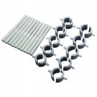 Zestaw akcesoriów do naprawy rur topliwych do hydrauliki domowej (brak narzędzia w zestawie)