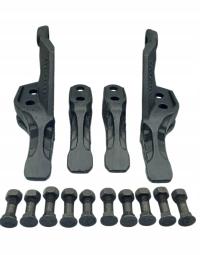 ZESTAW ZĘBÓW DO ŁYŻKI TYLNEJ 45/50/60cm JCB 3CX 4CX 332/C4389 MODEL