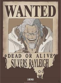 ONE PIECE - PLAKAT WANTED RAYLEIGH (52X38)