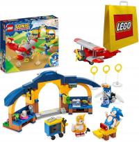 LEGO Sonic the Hedgehog 76991 Warsztat Tailsa i samolot Tornado +Torba Lego