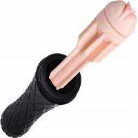 Искусственная вагина мастурбатор трубка вспышка реалистичная с сосанием 23 см