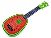 UKULELE GITARA dla dzieci Gitarka OWOCOWA Mały Muzyk