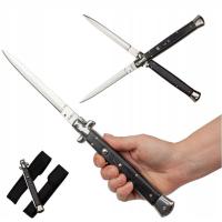 САМЫЙ ДЛИННЫЙ ПРУЖИННЫЙ НОЖ ITALY 33,5 СМ ИТАЛЬЯНСКАЯ СИЦИЛИЙСКАЯ XXL