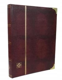 Класер для марок COMFORT DL A4 Leuchtturm 64 черные стороны бордовый