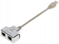Adapter RJ45 Digitus DN-93904 2x gniazdo RJ45