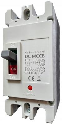 Предохранительный выключатель MCCB DC 250A MCCB аккумуляторные панели PV