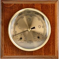 Барометр гигрометр термометр метеостанция ретро деревянный