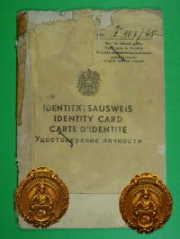 1945 Wien Iden...ausweis,Express S593