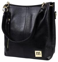 Женская сумка MONNARI SHOPPER через плечо сумка-мессенджер черный ремень логотип