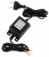 Transformator Pulsar AWT027 (11,5V 0,8A / 14V 0,6A) z wtyczką 230V IP64