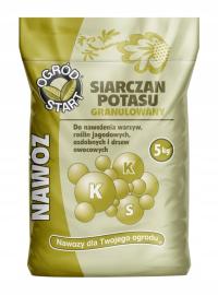 Садовое удобрение сульфат калия старт 5 кг