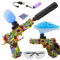 ПИСТОЛЕТ ДЛЯ ГЕЛЕВЫХ ШАРИКОВ АВТОМАТИЧЕСКАЯ ВИНТОВКА БОЛЬШАЯ БЕСПЛАТНАЯ 3000 ШАРИКОВ