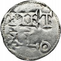 AK104. Francja, Naśladownictwo denara Karola III (X-XI w.), Rzadki, St. III