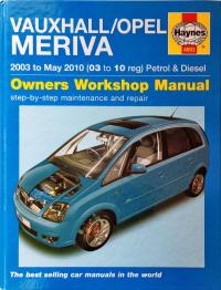 HAYNES - VAUXHALL / OPEL MERIVA [2003-2010]