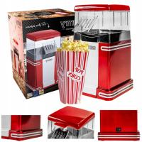 MASZYNA DO POPCORNU 1200W AUTOMAT BEZTŁUSZCZOWY RETRO POPCORN EXPRESS