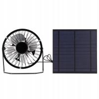 Мини-солнечная панель 5 Вт с портативным вентилятором