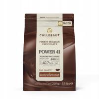 Callebaut молочный шоколад Power 41 40,7% 2,5 кг
