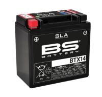 BS AKUMULATOR BTX14 (FA) (YTX14-BS) 12V 12AH 150X87X145 BEZOBSŁUGOWY - ZALA