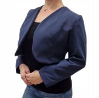 Болеро пиджак ткань длинный рукав подкладка 32-46 ту