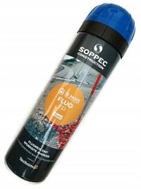 Farba geodezyjna spray niebieska 500ml Soppec