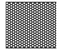 BLACHA PERFOROWANA 1000 x 1000 SITO STAL SUROWA Gr 2 mm Rv 5-8 KOŁA 5 mm