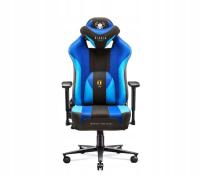 Fotel gamingowy Diablo Chairs X-Player 2.0 Normal Size Czarno-niebieski