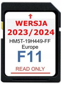 Новейшая карта для навигации по Европе FORD SYNC2 F11 карта памяти SD 2023/2024